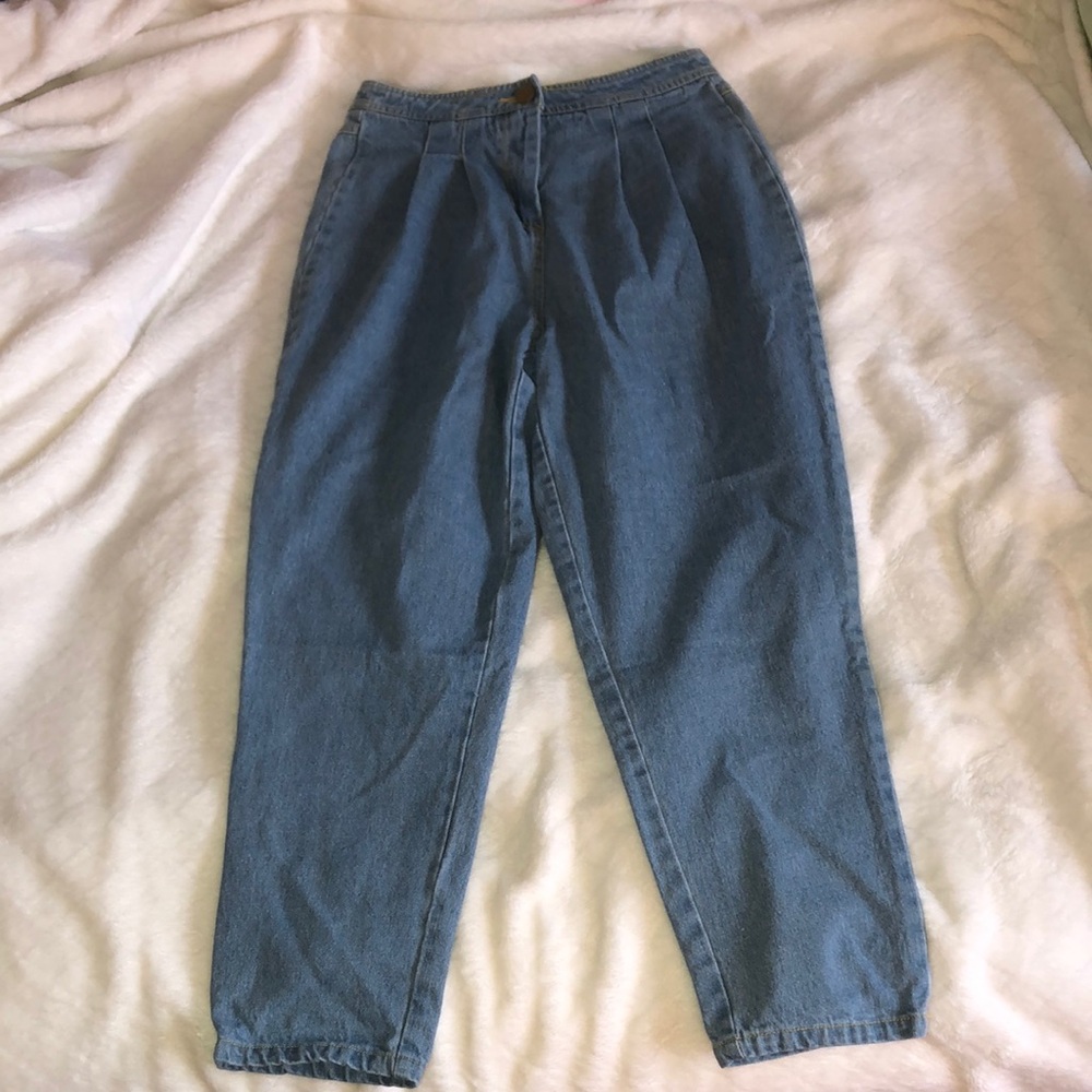 High-Waisted Mom Jeans